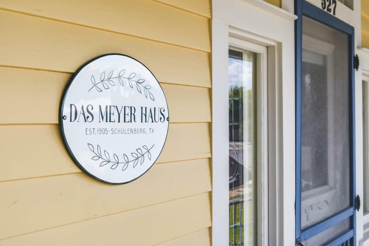 Das Meyer Haus - Luxe Victorian Schulenburg Экстерьер фото